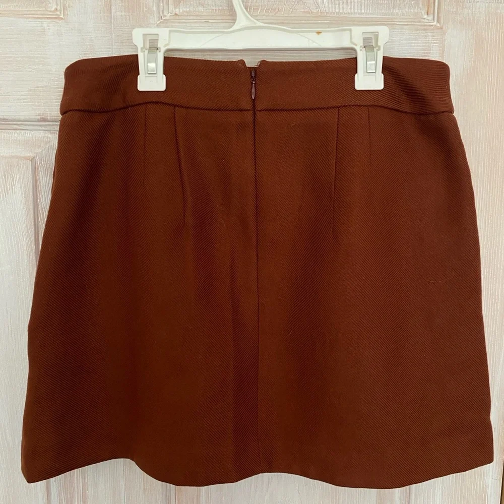 Express Rust-Toned Skirt - Picture 2 of 3